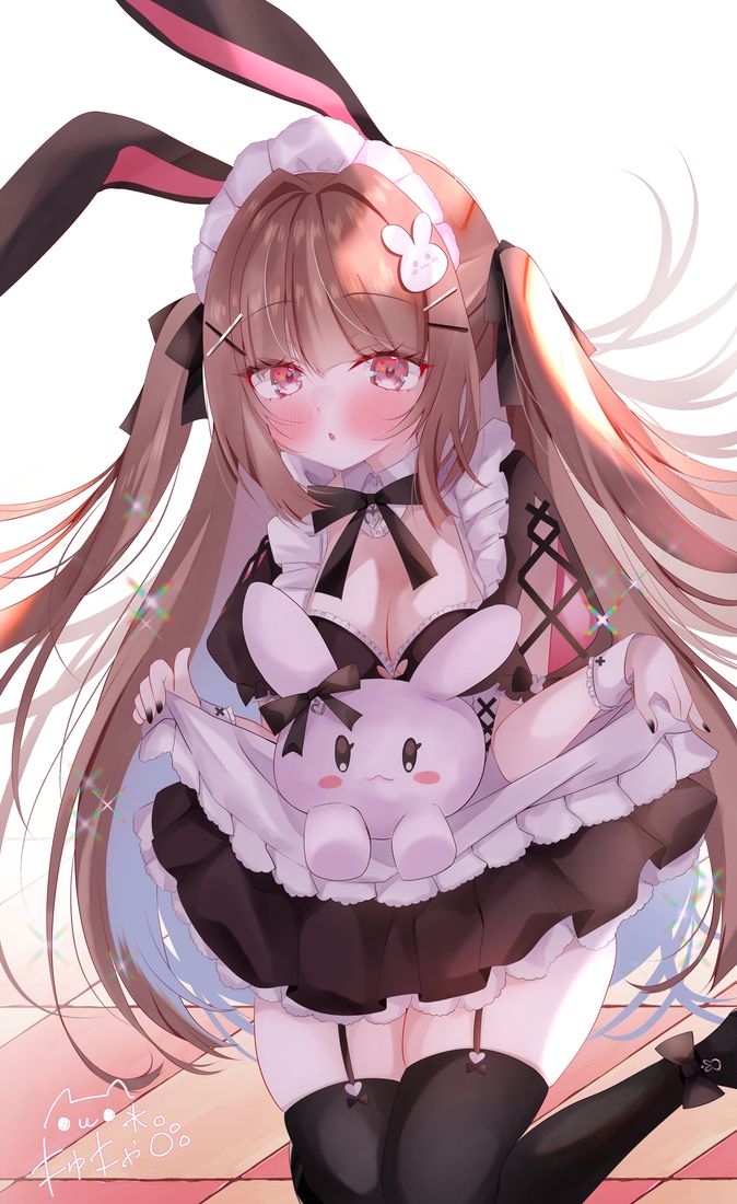 sister bunny illustration