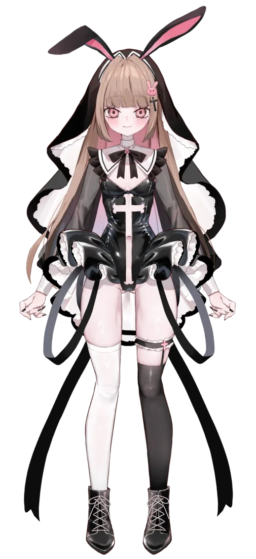 ぴえちゃん black sister outfit